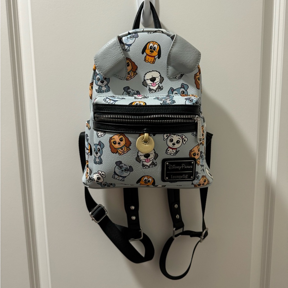 Loungefly x Disney parks- Disney Dogs mini backpack(retired)